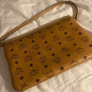 MCM Pouch with strap & dust bag